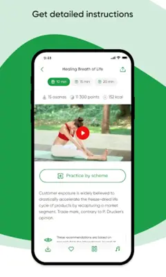 Yoga Club – online yoga videos android App screenshot 4